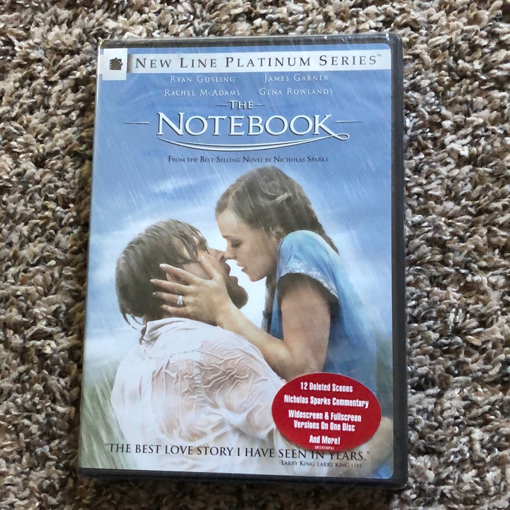 The Notebook dvd